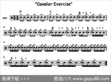 超正规军鼓独奏练习（7）