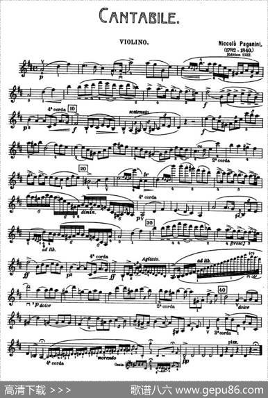 CANTABILE