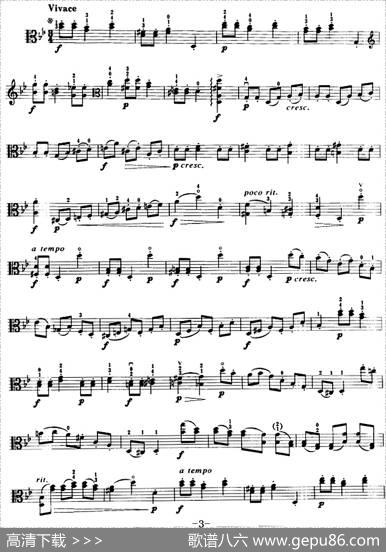 g小调组曲（中提琴）|[德]列格尔