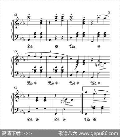 第三级3.多情圆舞曲（中央音乐学院钢琴（业余）考级教程1-3级）|[苏联]肖斯塔科维奇