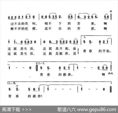 青春的跋涉 - 李鸿笙|珊卡
