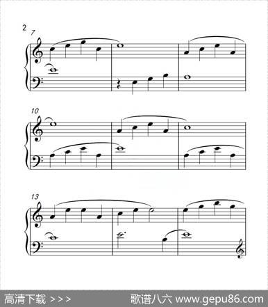 第一级B组小猴走钢丝（中国音乐学院钢琴考级作品1~6级）|韩乐春