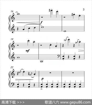 第一级B组小猴走钢丝（中国音乐学院钢琴考级作品1~6级）|韩乐春