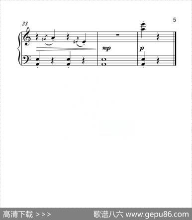 第一级B组小猴走钢丝（中国音乐学院钢琴考级作品1~6级）|韩乐春