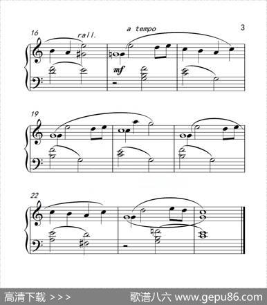 第一级春天（中国音乐学院钢琴考级作品1~6级）|格列恰尼诺夫