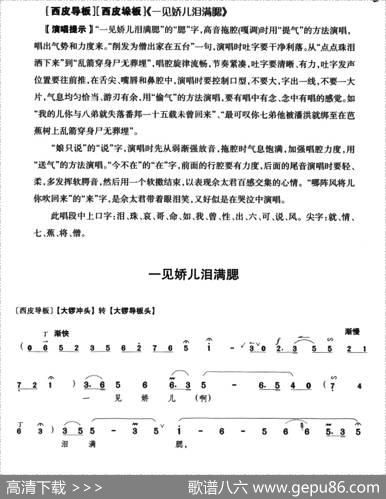 一见娇儿泪满腮（《四郎探母》佘太君唱段）