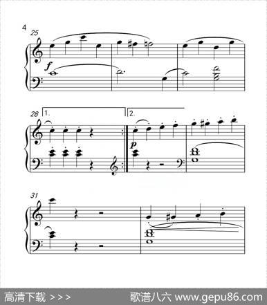 第二级A组C大调小奏鸣曲第一乐章（中国音乐学院钢琴考级作品1~6级）|海斯林格