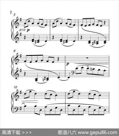 第二级B组练习曲（中国音乐学院钢琴考级作品1~6级）|巴托克