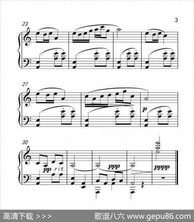 第二级B组拉骆驼（中国音乐学院钢琴考级作品1~6级）|陈能济