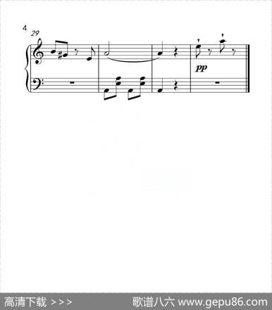 第二级阿凡提的小毛驴（中国音乐学院钢琴考级作品1~6级）