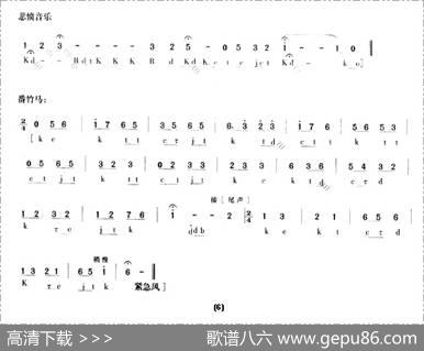 《野猪林》第十三场（唱谱）
