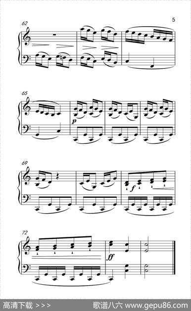 第三级A组小奏鸣曲（中国音乐学院钢琴考级作品1~6级）|斯宾德勒