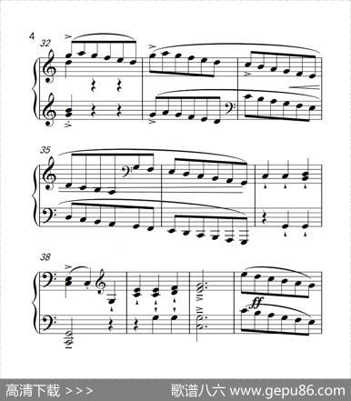 第三级A组小指挥员（中国音乐学院钢琴考级作品1~6级）|玛依卡帕尔