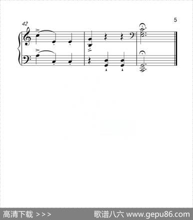 第三级A组小指挥员（中国音乐学院钢琴考级作品1~6级）|玛依卡帕尔