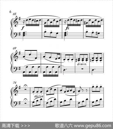 第三级B组小奏鸣曲（中国音乐学院钢琴考级作品1~6级）|克莱门蒂