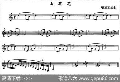 山茶花（单簧管）|卿烈军编曲
