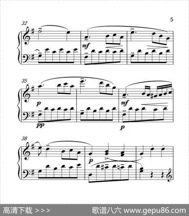 第四级A组G大调小奏鸣曲（中国音乐学院钢琴考级作品1~6级）|库劳