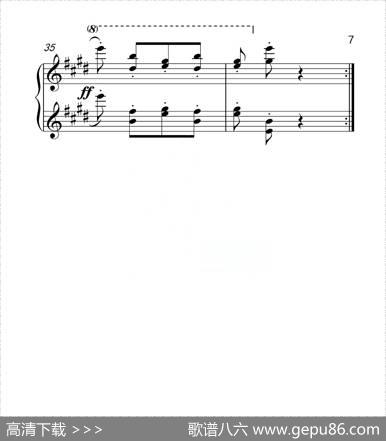 第四级B组练习曲（中国音乐学院钢琴考级作品1~6级）|车尔尼