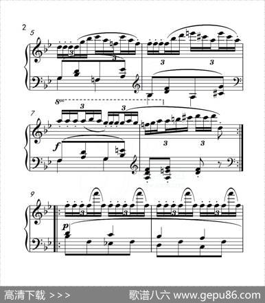 第五级A组练习曲（中国音乐学院钢琴考级作品1~6级）|车尔尼