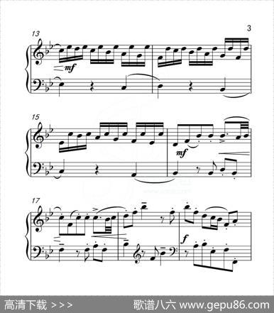 第五级B组幻想曲（中国音乐学院钢琴考级作品1~6级）|泰勒曼