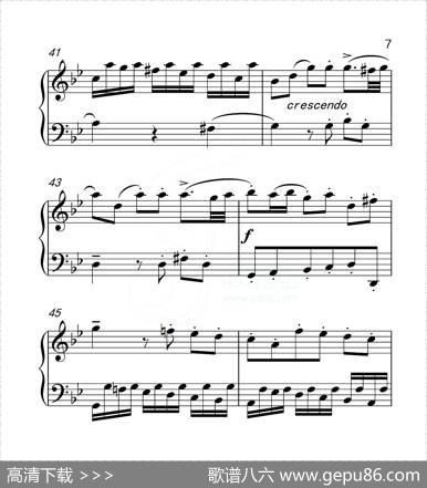 第五级B组幻想曲（中国音乐学院钢琴考级作品1~6级）|泰勒曼