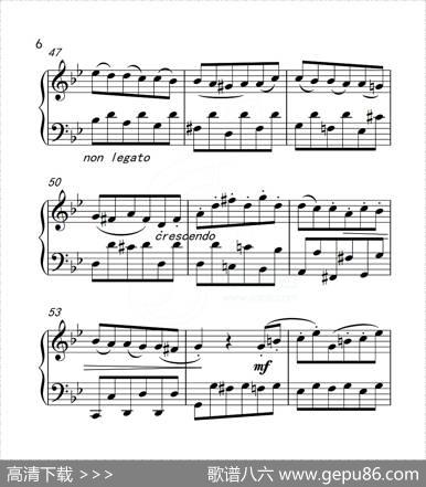 第五级B组音乐小品（中国音乐学院钢琴考级作品1~6级）|贝多芬