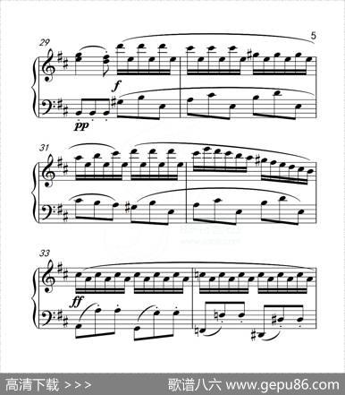 第五级B组回旋曲（中国音乐学院钢琴考级作品1~6级）|克莱门蒂
