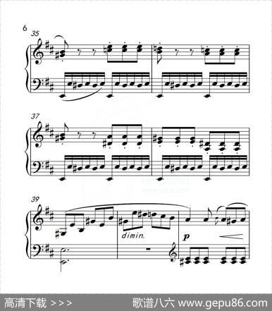 第五级B组回旋曲（中国音乐学院钢琴考级作品1~6级）|克莱门蒂