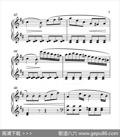 第五级B组回旋曲（中国音乐学院钢琴考级作品1~6级）|克莱门蒂