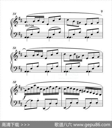 第五级B组回旋曲（中国音乐学院钢琴考级作品1~6级）|克莱门蒂