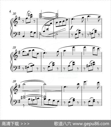 第五级小小行列（中国音乐学院钢琴考级作品1~6级）