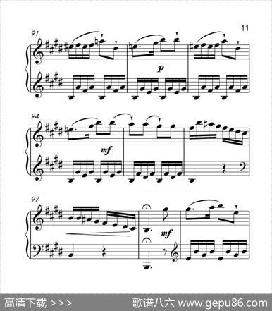 第六级A组奏鸣曲（中国音乐学院钢琴考级作品1~6级）|海顿