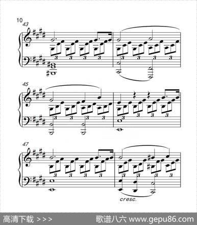第六级奏鸣曲（中国音乐学院钢琴考级作品1~6级）|贝多芬
