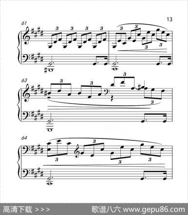 第六级奏鸣曲（中国音乐学院钢琴考级作品1~6级）|贝多芬