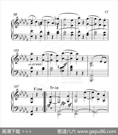 第六级奏鸣曲（中国音乐学院钢琴考级作品1~6级）|贝多芬