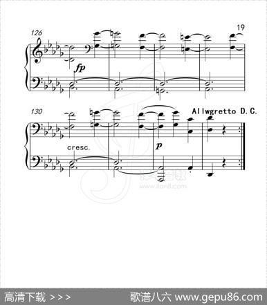 第六级奏鸣曲（中国音乐学院钢琴考级作品1~6级）|贝多芬