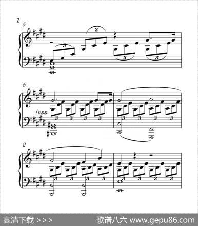 第六级奏鸣曲（中国音乐学院钢琴考级作品1~6级）|贝多芬