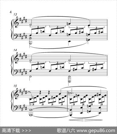 第六级奏鸣曲（中国音乐学院钢琴考级作品1~6级）|贝多芬