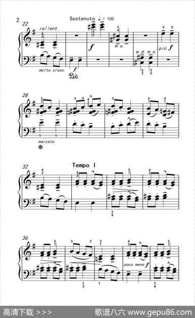 第四级2.卡农（中央音乐学院钢琴（业余）考级教程4-6级）|[匈]巴托克