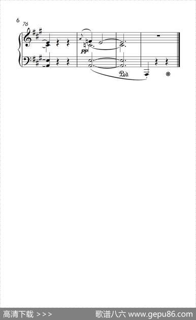 第四级2.圆舞曲（中央音乐学院钢琴（业余）考级教程4-6级）|[挪]格里格