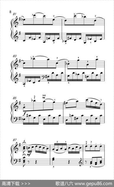 第五级1.G大调奏鸣曲第一乐章（中央音乐学院钢琴（业余）考级教程4-6级）|[奥]海顿