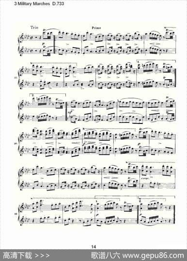 3MilitaryMarchesD.733（3士兵进行曲D.733）|弗兰茨·舒伯特