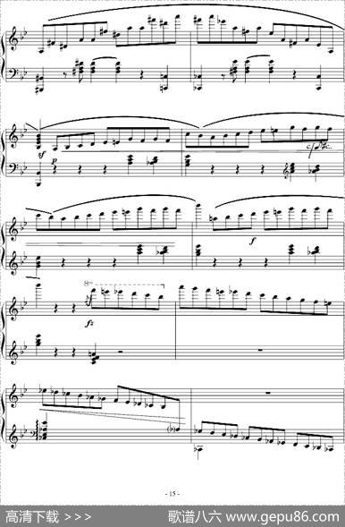 GminorBallade（G小调叙事曲）（版本一）