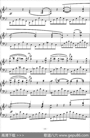 GminorBallade（G小调叙事曲）（版本一）