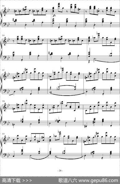 GminorBallade（G小调叙事曲）（版本一）