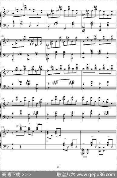 GminorBallade（G小调叙事曲）（版本一）