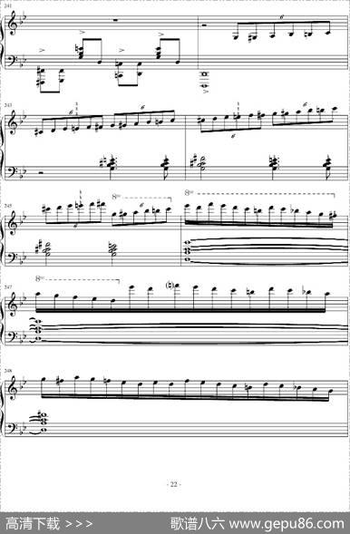 GminorBallade（G小调叙事曲）（版本一）