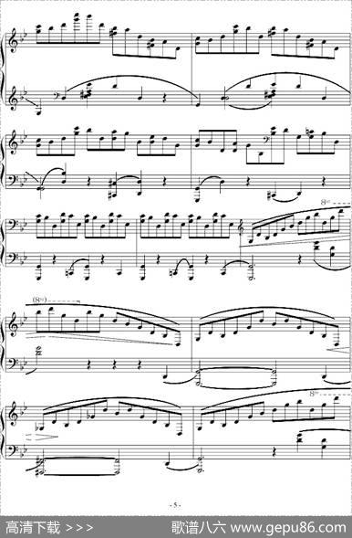 GminorBallade（G小调叙事曲）（版本一）