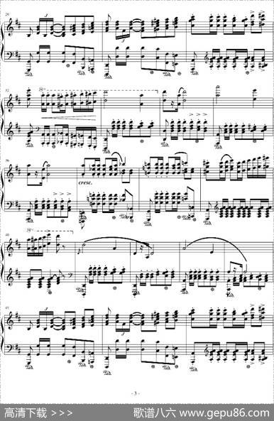 波兰军队舞曲-Op.40No.1