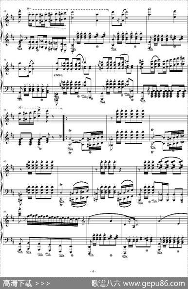 波兰军队舞曲-Op.40No.1